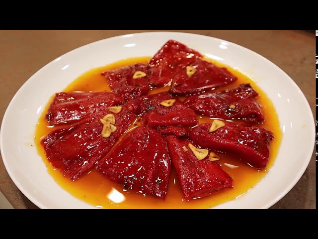 Ensalada de Pimiento al Pil-Pil 