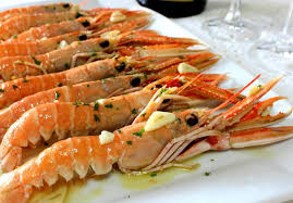 Cigalita de Huelva al Ajillo 