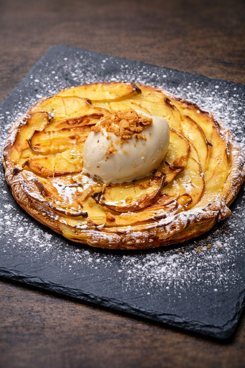 Hojaldre de Manzana recién Horneado 